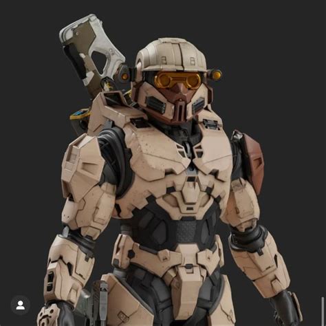 Halo Spartan Armor Halo Armor Armor Concept Concept Art Project