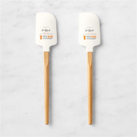 No Kid Hungry Tools For Change Silicone Wood Mini Spatulas Willow