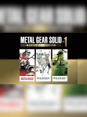 Buy METAL GEAR SOLID MASTER COLLECTION Vol 1 Nintendo Switch