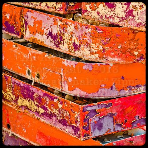 Peeling Paint Abstract Art Photo Red Art Orange Art Las - Etsy