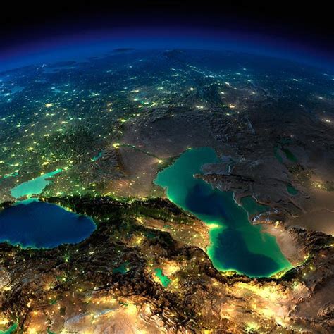 23+ Beautiful Night View Images Of Earth From Space