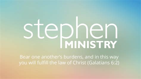 Stephen Ministry | Myers Park Presbyterian Church