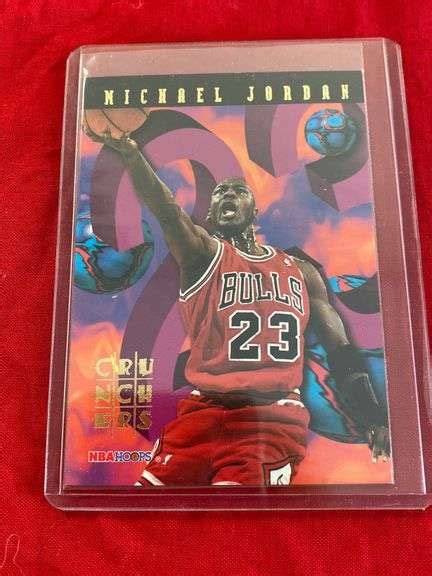 Chicago Bulls Michael Jordan Skybox Basketball Card Metzger Property