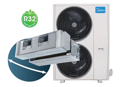 170kw Ducted And Splittable Indoor Unit Air Conditioner R32 Midea