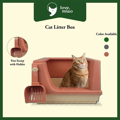 Luxury Semi Opened Cat Litter Box Cat Toilet With Large Space Tandas