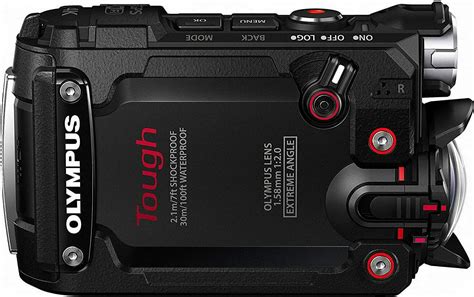 Olympus Tough TG Tracker Action Camera 4K Ultra HD με WiFi Μαύρη με