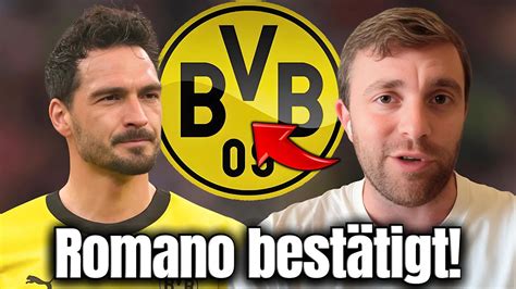 Bvb Eilmeldung Alle Berrascht Romano Hat Es Jetzt Best Tigt