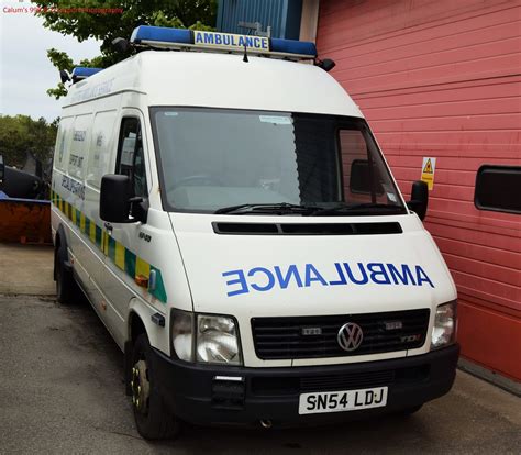 Scottish Ambulance Service Volkswagen Lt Sort Support Un Flickr