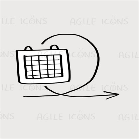 Sprint Planning Agile Icons