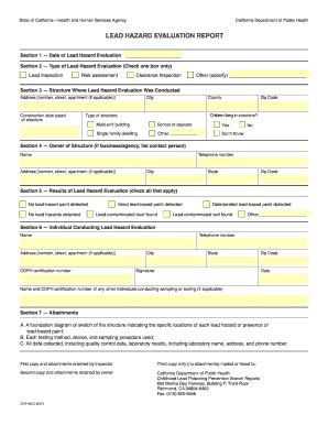 Cdph Form 8552 Fill Online Printable Fillable Blank PdfFiller