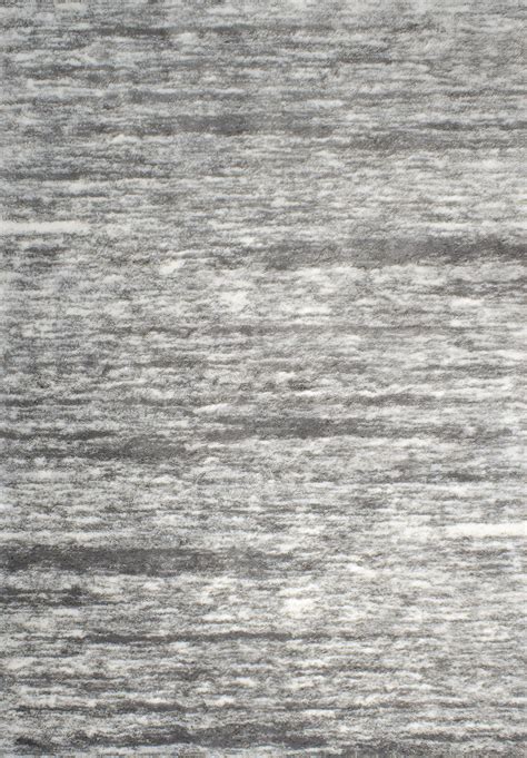 Tapis De Salon Gris Effet D Grad Poils Long Doux Oslo X