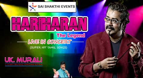 Hariharan Live In Concert