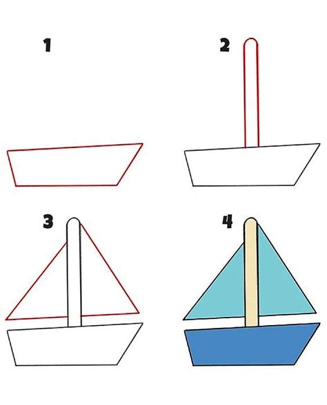 Idées de dessin Bateau Comment dessiner Bateau