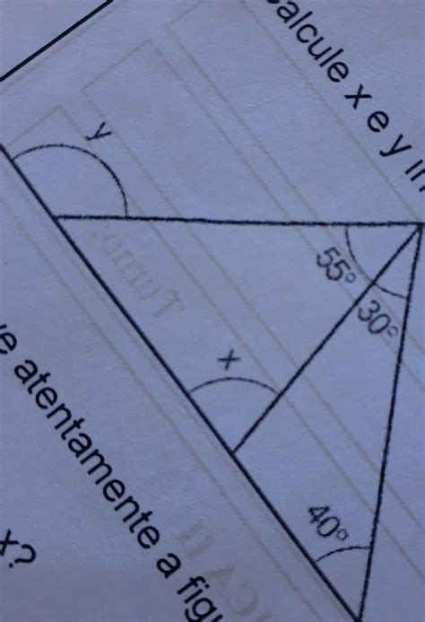 Calcule X E Y Indicados Na Figura Abaixo Librain