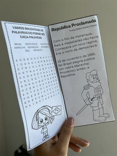 Flipbook De Atividades Proclama O Da Rep Blica Sala Da Tia J Ssica