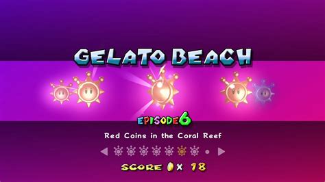 Red Coins In The Coral Reef Super Mario D All Stars Super Mario