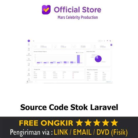 Jual Source Code Aplikasi Persediaan Stock Barang Gudang Warehouse