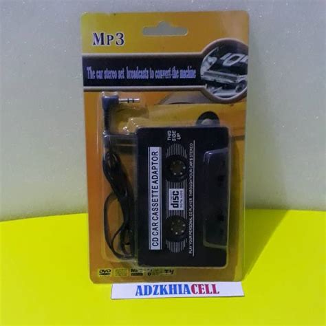 Jual CD Car Audio Cassette Kaset Adaptor MP3 MP4 Digital Pita Tape