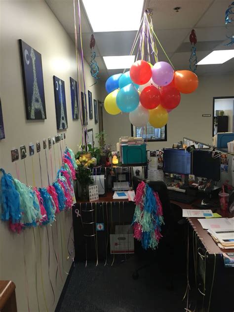 Birthday Decorations For Cubicle Office Birthday Cubicle Birthday