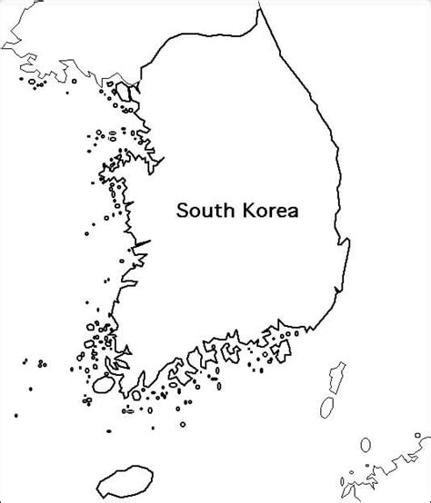 South Korea Map