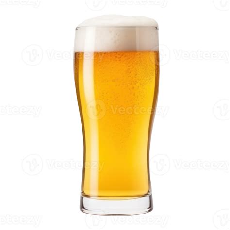 Beer Glass Isolated Illustration Ai Generative Png