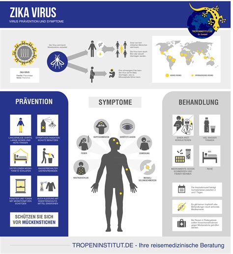 Tropeninstitut - ZIKA Virus - Infografik