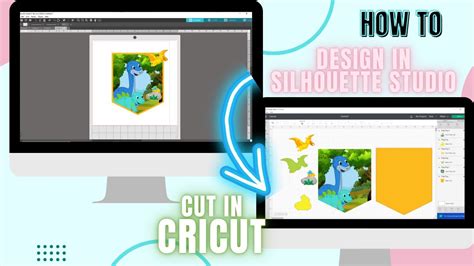 How To Design In Silhouette Studio Cut In Cricut YouTube