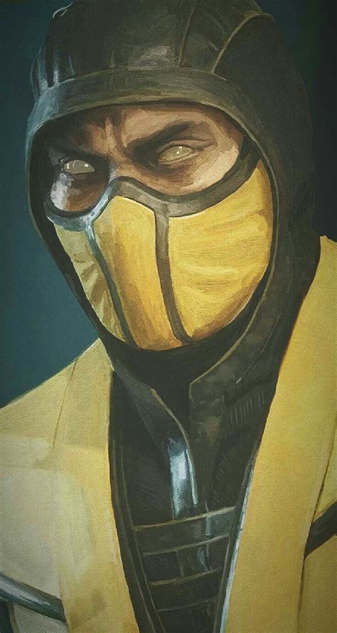 Scorpion Mortal Kombat Art