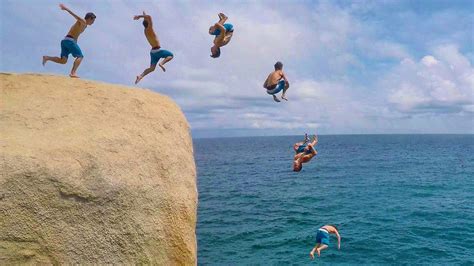 Thailand- Cliff Jumping in the Land of Smiles - YouTube