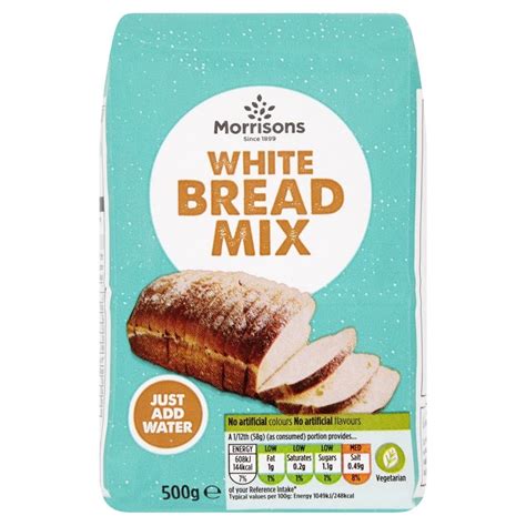 Morrisons White Bread Mix 500g