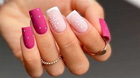 Unhas Cor De Rosa Para O Natal Designs Incr Veis Que Voc Precisa