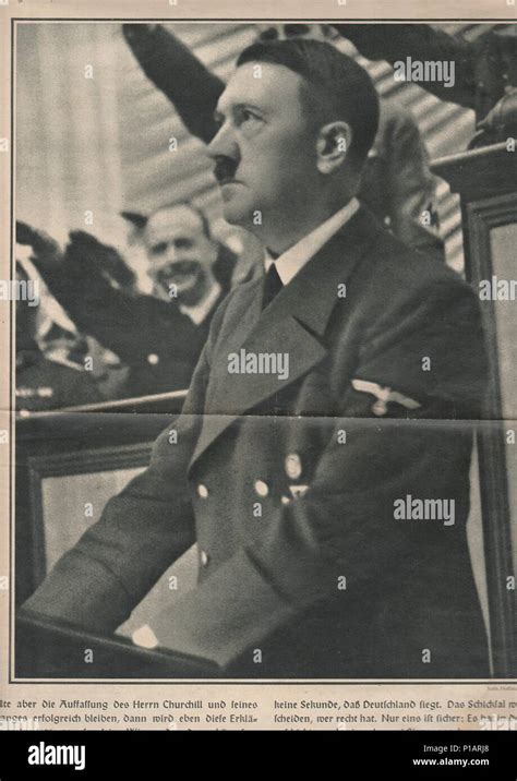 1939 Adolf Hitler Titulares Fotos e Imágenes de stock Alamy