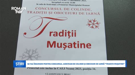 Se fac înscrieri pentru Concursul Județean de colinde și obiceiuri de