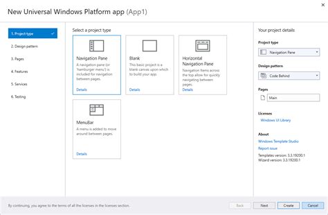 Windows Template Studio - Visual Studio Marketplace