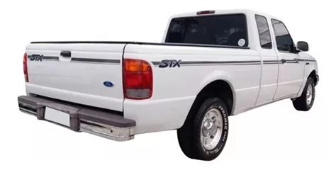 Kit Adesivo Ford Ranger Stx Faixa Lateral Cabine Estendida R Em