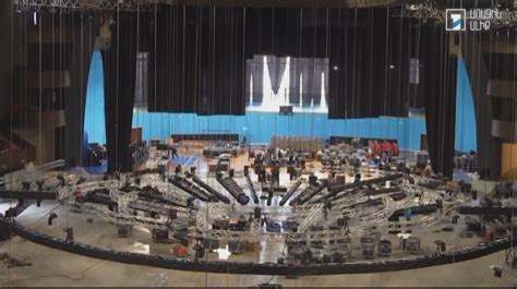 Junior Eurovision 2022 Stage Construction Underway