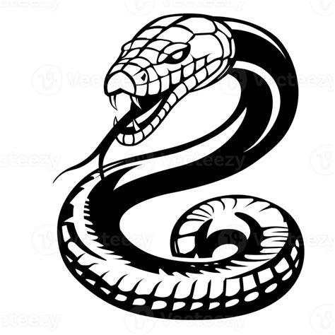 3d Cartoon Cobra Snake Logo Illustration No Background 43847930 Png