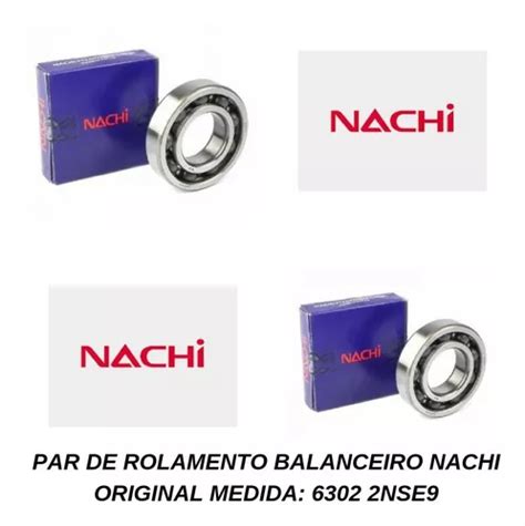 Rolamentos Balanceiro Xtz Fazer Lander Nachi Mercadolivre