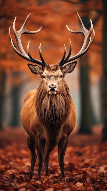 Premium Photo | A beautiful deer in the forest wildlife photography