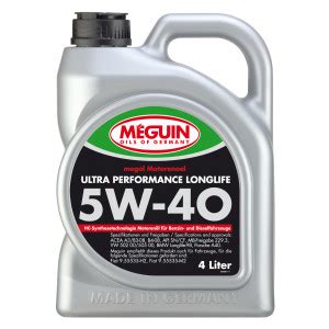 Meguin Megol Motorenoel Ultra Performance Longlife SAE 5W40 4Lt