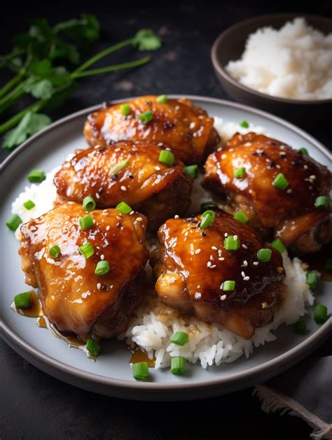 Honey Garlic Glazed Chicken