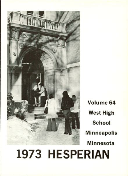 Explore 1973 West High School Yearbook Minneapolis Mn Classmates