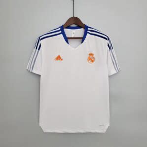 Polo De Entrenamiento Real Madrid White Adidas Peru FC