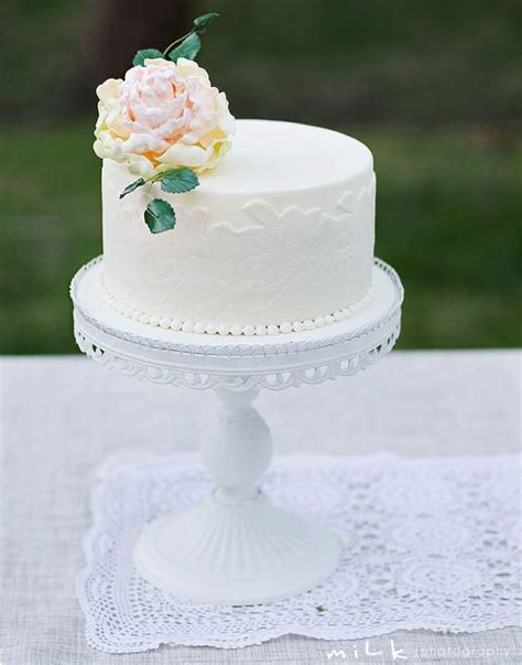 Pastel de boda Tartas increíbles de un solo piso Pasteles de boda