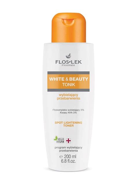 Floslek Pharma White Beauty 200ml tonik wybielający przebarwienia