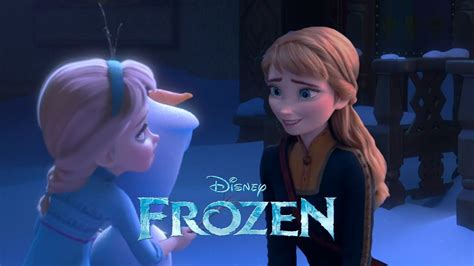 Queen Anna Playing With Princess Of Northuldra Elsa Frozen [fanmade Scene] Youtube