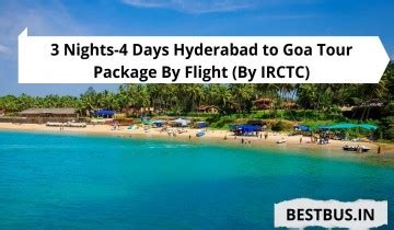 Goa Tour Packages Goa Holiday Honeymoon Sightseeing Packages