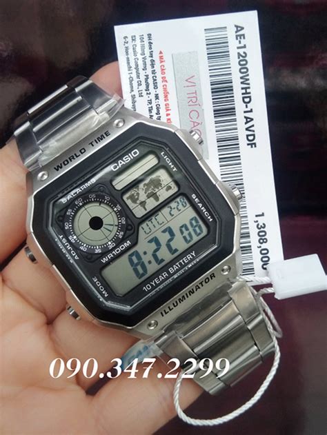 Ng H Casio Standard Ae Whd Avdf Ch Nh H Ng Pin N M Ng H