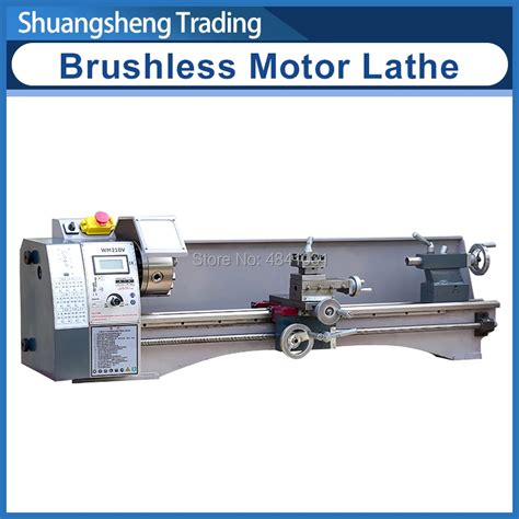 Wm210l Extended Wm210v Metal Lathe 850w Brushless Motor All Steel Gear Lathe 800mm Working