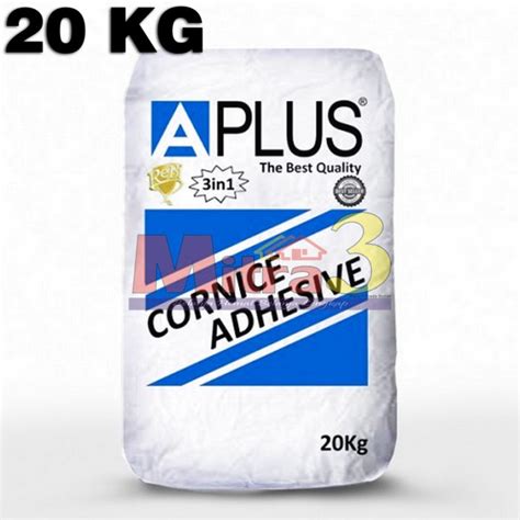 Jual APLUS Cornice Biru 20 KG Kompon Gipsum Compound Gypsum Kornis